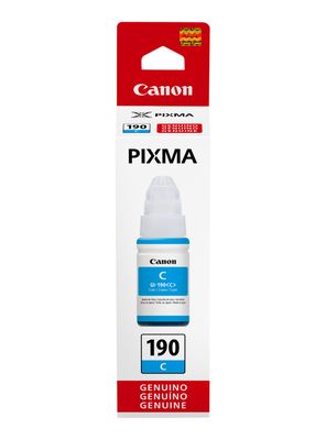 Botella de Tinta Suministro GI 190 Cyan