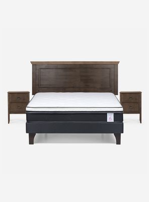 Imagen 2 del producto Cama Europea New Style 6 2 Plazas + Set de Muebles Anna