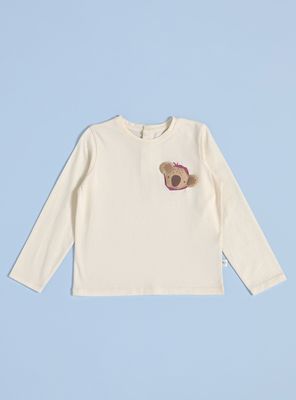 Polera con Bolsillo Estampado