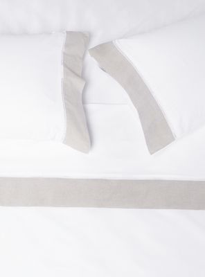 Imagen 2 del producto Sábanas 2 Plazas 200 Hilos Borde Lino