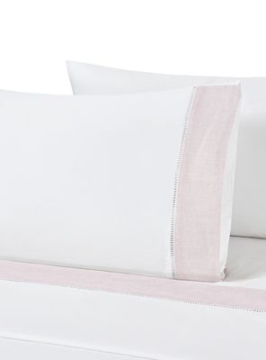 Sábanas King 200 Hilos Borde Lino