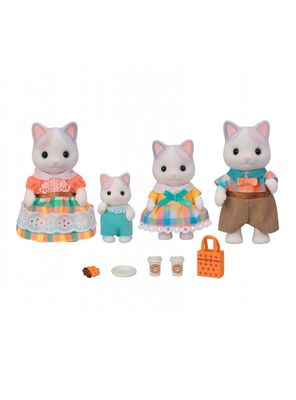 Imagen 2 del producto Figuras de Colección Familia Gato Latte