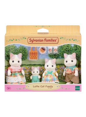 Figuras de Colección Familia Gato Latte