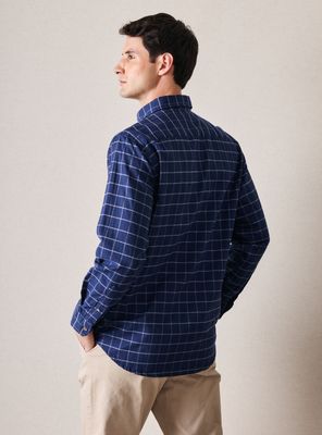 Imagen 2 del producto Camisa Manga Larga Semi Oxford Cuadros