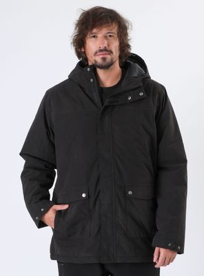 Chaqueta con Bolsillo Larga Impermeable