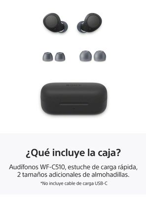 Imagen 2 del producto Audífonos Bluetooth WF-C510 Negro