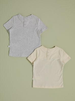 Imagen 2 del producto Polera Bipack Color Block y Bolsillo