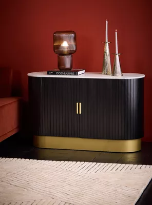 Buffet Hudson Mármol 2 Puertas