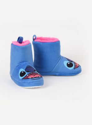 Imagen 2 del producto Pantufla con Pelo Tipo Bota Stitch Niña