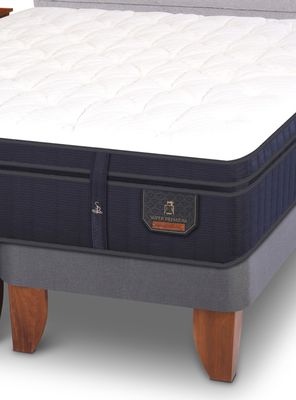 Imagen 2 del producto Cama Europea King Super Premium + Set Ganges