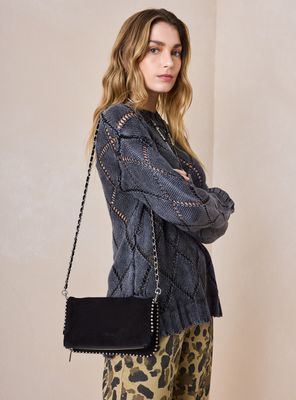 Cartera Cuero Cadena