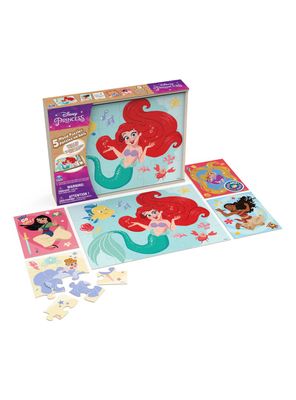 Imagen 2 del producto 5 Rompecabezas de Madera Princesa