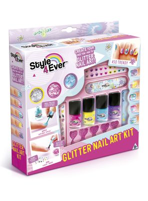Glitter Nail Art Kit Set De Uñas
