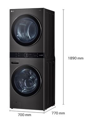 Imagen 2 del producto Lavadora-Secadora Carga Frontal 22/16 Kg WK22BS6 Torre de Lavado