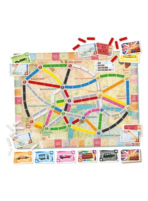 Imagen 2 del producto Juego de Mesa ¡Aventureros al Tren! Londres