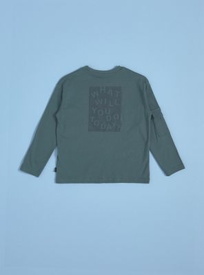 Imagen 2 del producto Polera Estampado Bolsillo Manga