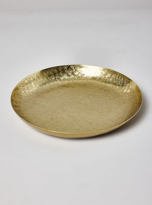 Imagen 2 del producto Plato Decorativo Dorado 30 cm