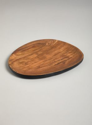 Plato Madera 35.5 cm.