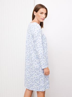 Imagen 2 del producto Camisa de Dormir Full Print Tacto Peach Mini Encaje