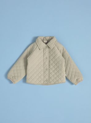 Parka Acolchada con Cuello