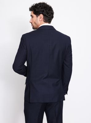 Imagen 2 del producto Traje Recto Fantasía Slim Fit Lana Poliéster