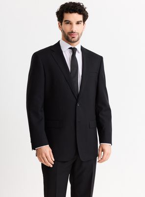 Traje Recto 100% Lana Lisa Regular Fit