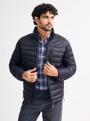 Parka Basica Bolsillo Frontal Gorro Escondido