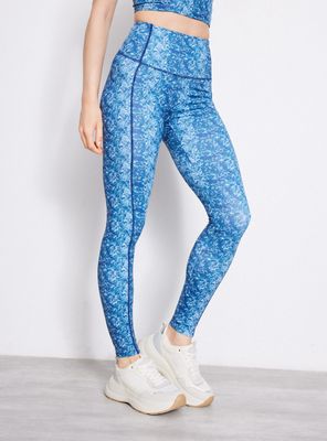 Calza Diseño Estampado Pretina Alta Sculp