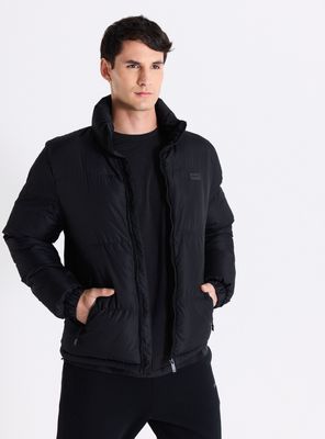 Parka Puffa Cuello Alto Interior Fleece