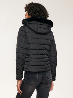 Imagen 2 del producto Parka Básica con Gorro Desmontable y Piel