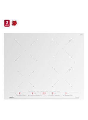 Imagen 2 del producto Encimera Inducción IZC 64630 WH Cristal Blanco