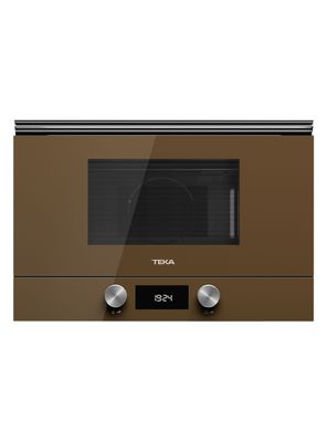 Horno Microondas Empotrable + Grill Frente Cristal ML-8220 BIS L LB Café