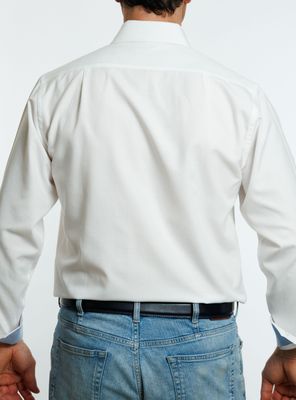 Imagen 2 del producto Camisa de Vestir Detalle Color en Puños Metropolitan