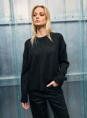 Sweater Tejido con Brillo