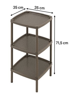 Imagen 2 del producto Mesa Lateral Multiusos 3 Peldaños