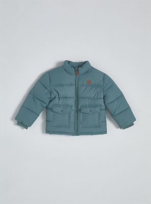 Parka con Bolsillos Delanteros