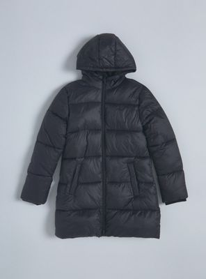 Parka Repelente al Agua Gorro con Piel Desmontable