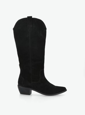 Bota Cuero Western con bordado Mujer