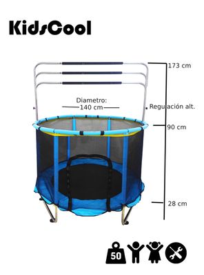 Imagen 2 del producto Cama Elástica Entretenida Azul