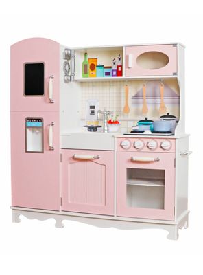 Cocina LED Full Kitchen XL Rosado 60 Piezas