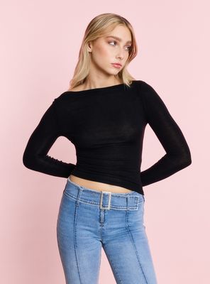 Polera Corte Diagonal