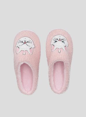 Pantufla Disney Marie Aplicación Bordado