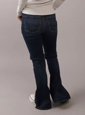 Imagen 2 del producto Jeans AE Next Level Kick Bootcut Crop de Botón