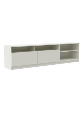 Rack TV 70"" 2 Puertas 2 Repisas Blanco