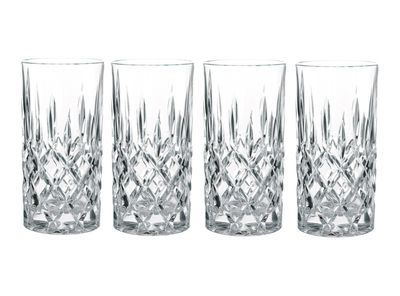 Set 4 Vasos Cristal Longdrink Noblesse 375 ml
