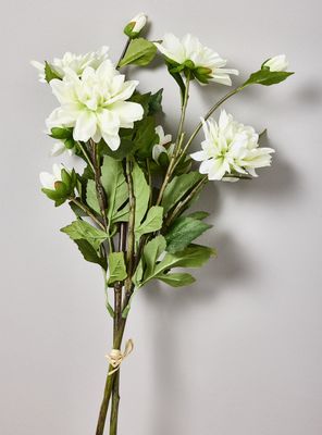 Imagen 2 del producto Flor Dalia Blanco 2 Piezas