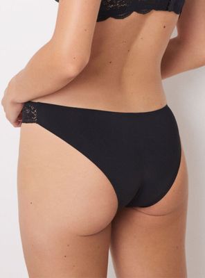 Imagen 2 del producto Calzón Clásica Microfibra y Encaje Básico