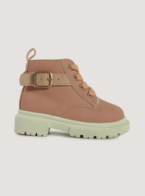 Botín Niña con Pelo Cordón y CierreG 441202