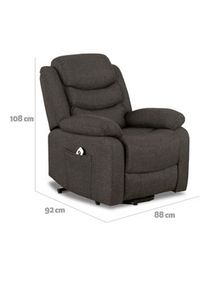 Imagen 2 del producto Bergere Lift Bilbao Tela Gris