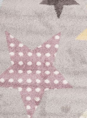 Imagen 2 del producto Alfombra Infantil 116 x 170 cm Stars Crema